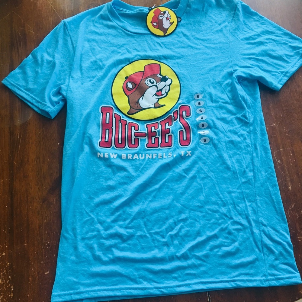 NWT Blue Buc-ee’s New Braunfels, TX T-Shirt